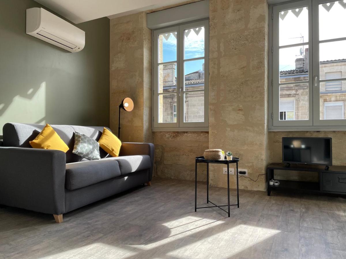 Magnifique Appartement Pour 2 Avec Climatisation Et Belle Pierre Bordelaise Μπορντό Εξωτερικό φωτογραφία